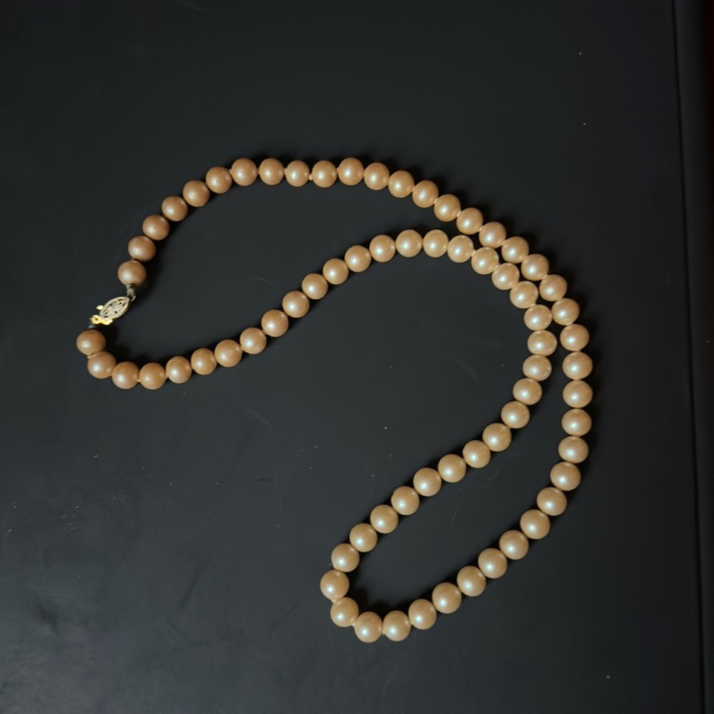 Vintage Yellow Pearls
